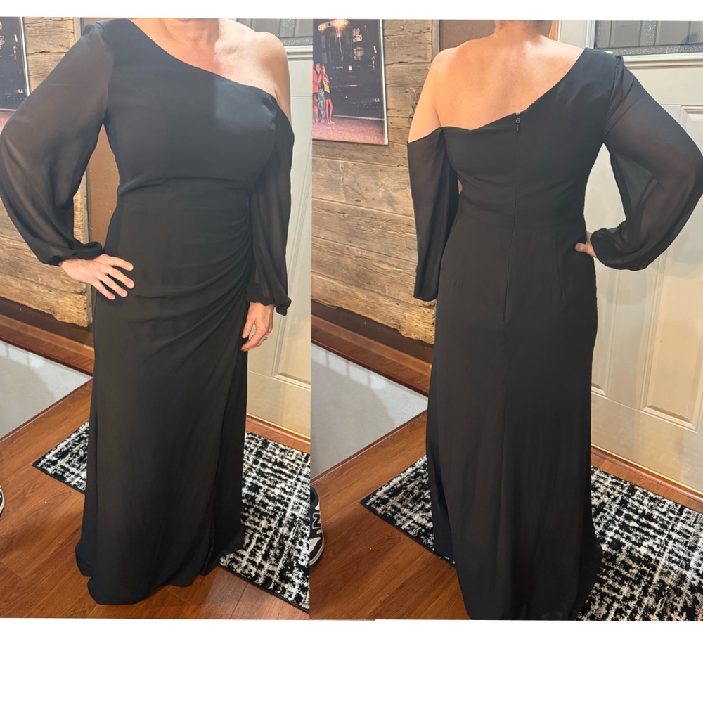 JJs House Black Long Sleeve Dress
